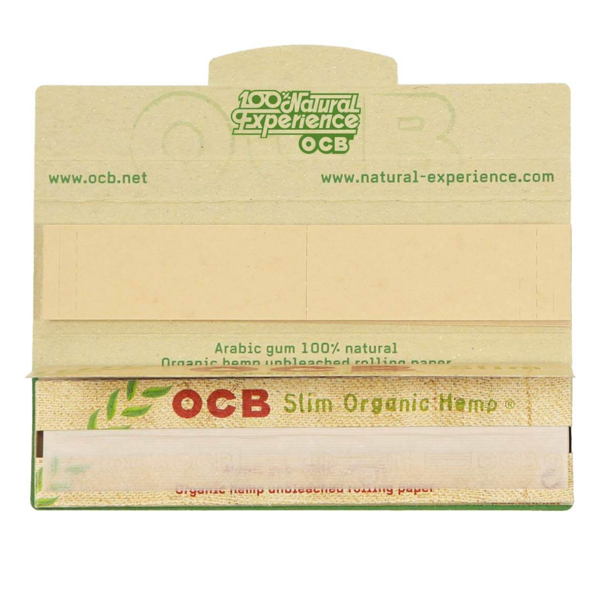 OCB Organic Hemp Kingsize Papiers à Rouler + Filtres (32pcs/présentoir)