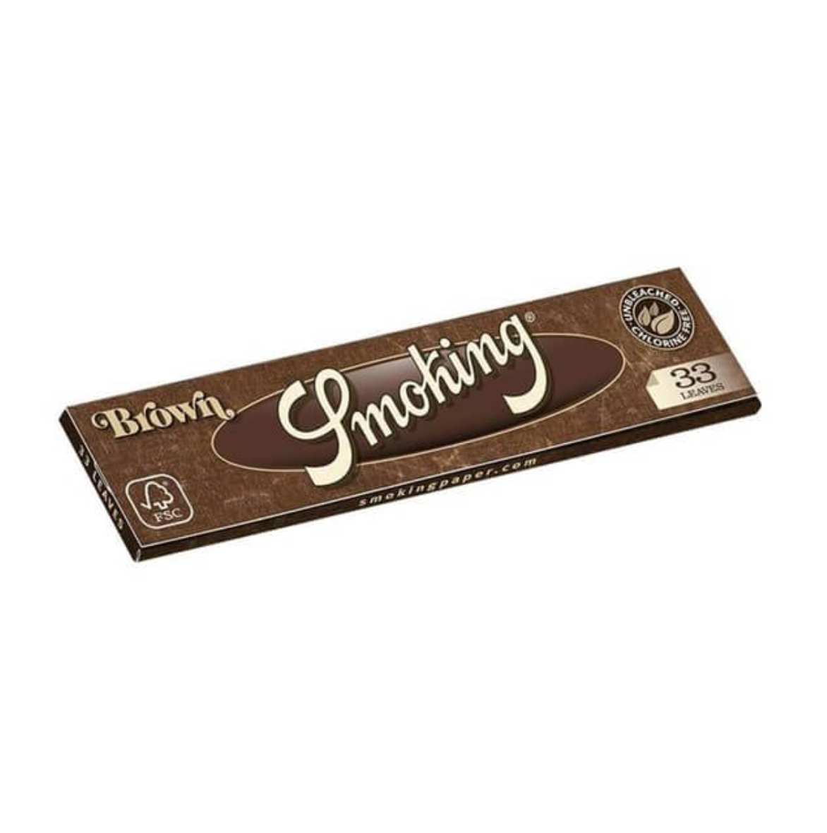 Smoking Brown King Size Slim Papiers à Rouler (50pcs/présentoir)