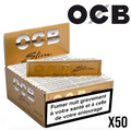 OCB Feuilles À Rouler Gold Slim 50 Carnets