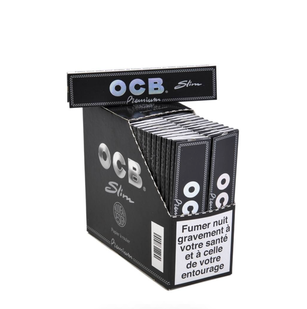 OCB Kingsize Slim Papiers à Rouler (50pcs/présentoir)