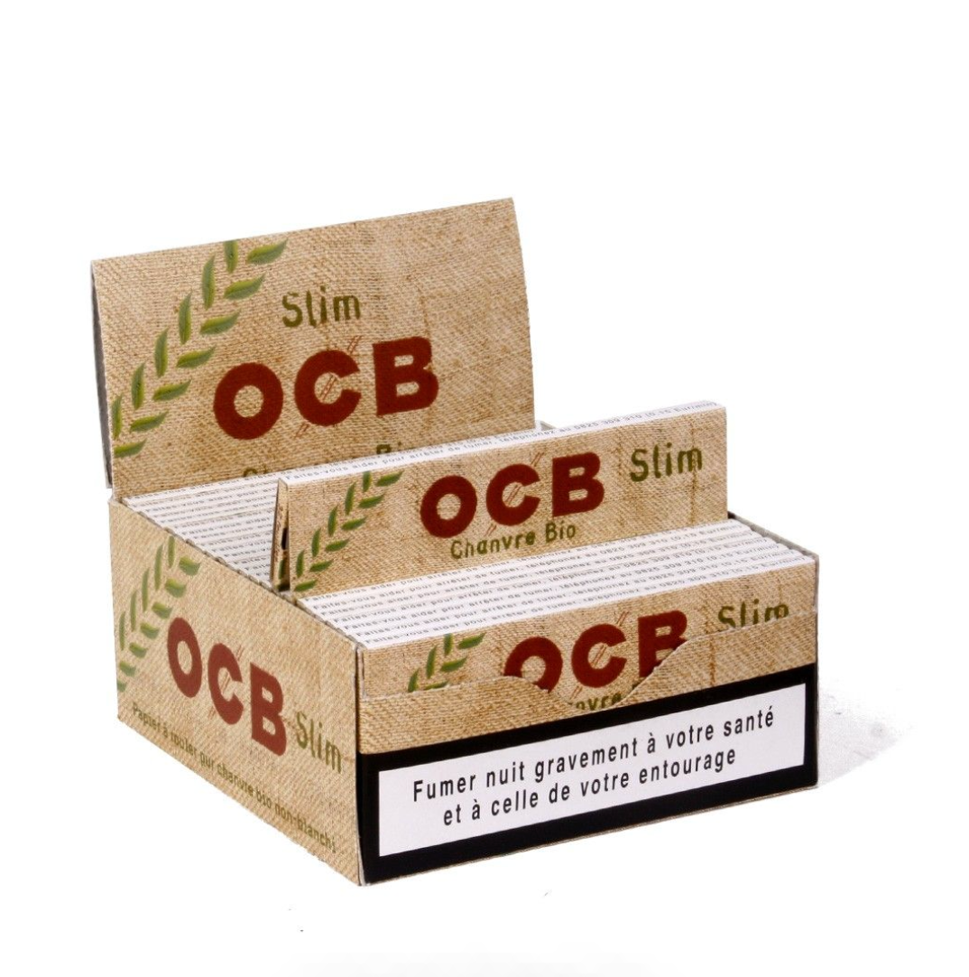 OCB Organic Hemp Kingsize Papiers à Rouler + Filtres (32pcs/présentoir)