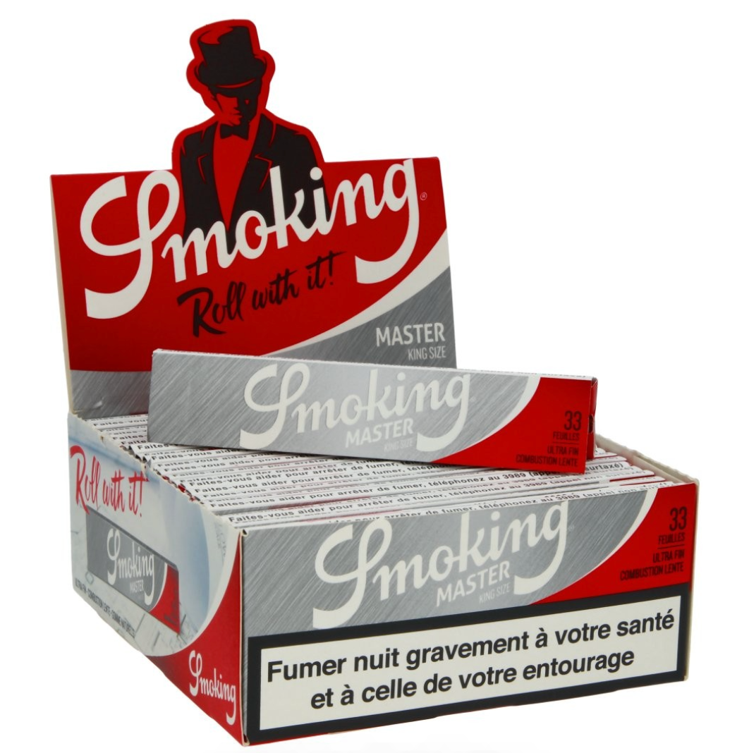 Smoking Master Feuilles À Rouler Slim 50 Carnets