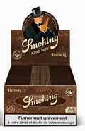 Smoking Brown King Size Slim Papiers à Rouler (50pcs/présentoir)