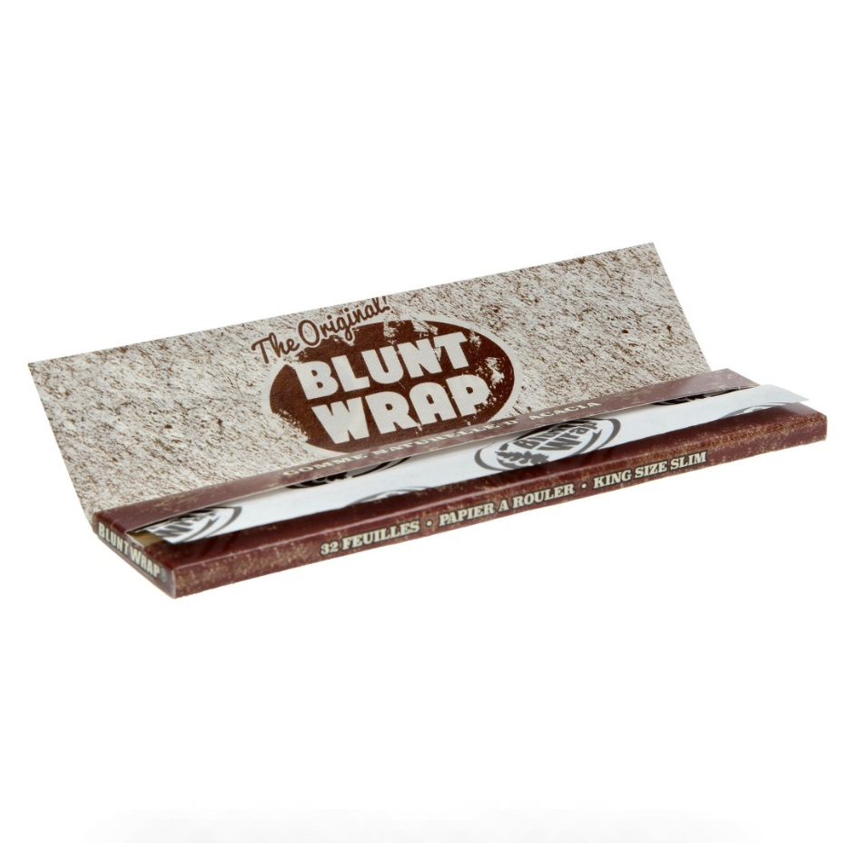 Blunt Wrap Kingsize Slim Classic Non Blanchi par 25 |