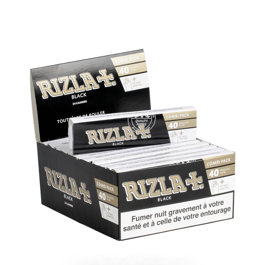 Rizla Black Combi Pack x24
