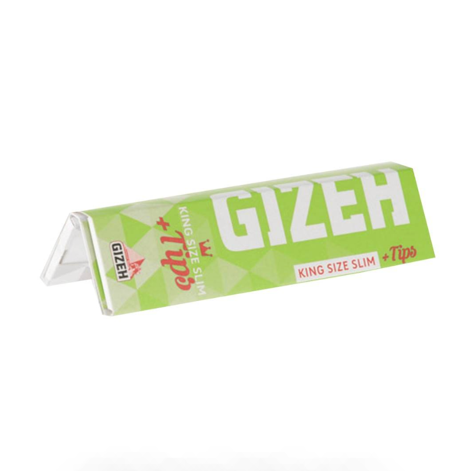 Gizeh King Size Slim Hyper Fin + Tips x34
