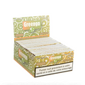 Feuilles à Rouler Non Blanchies Greengo Slim + Tips x24