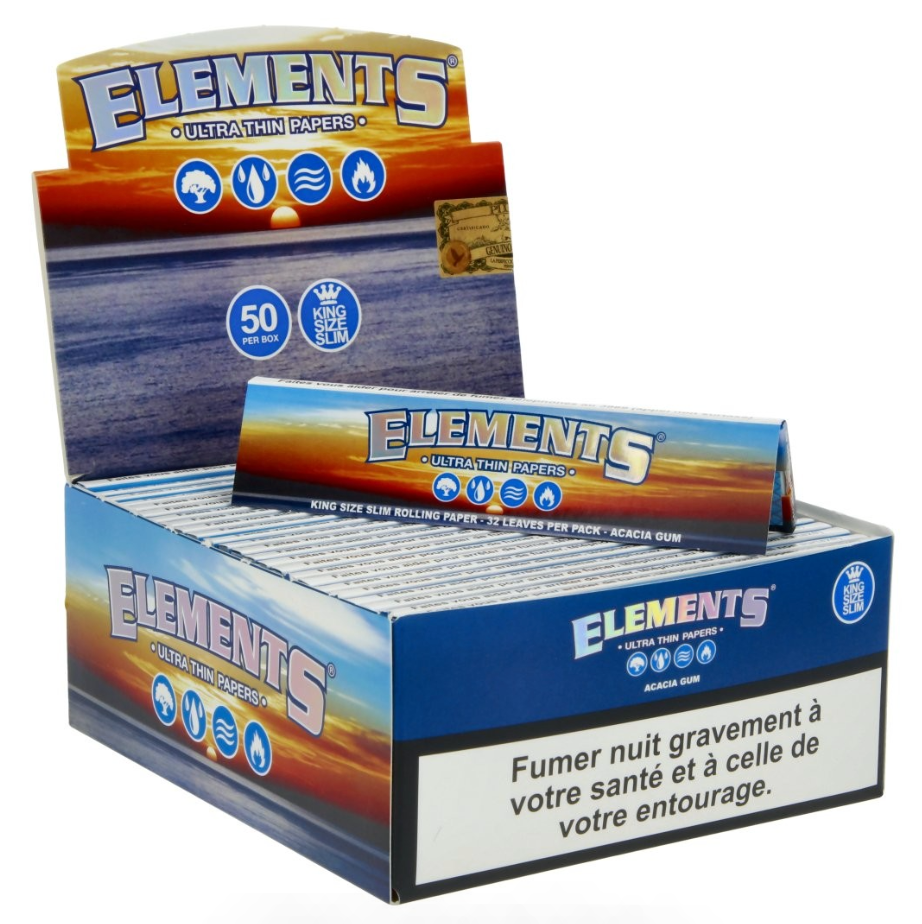 Papier à Rouler Elements x50