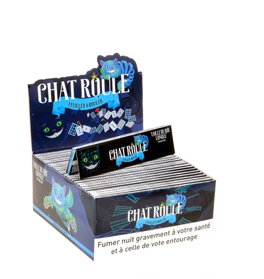 Feuilles à Rouler Chat Roule Slim x50