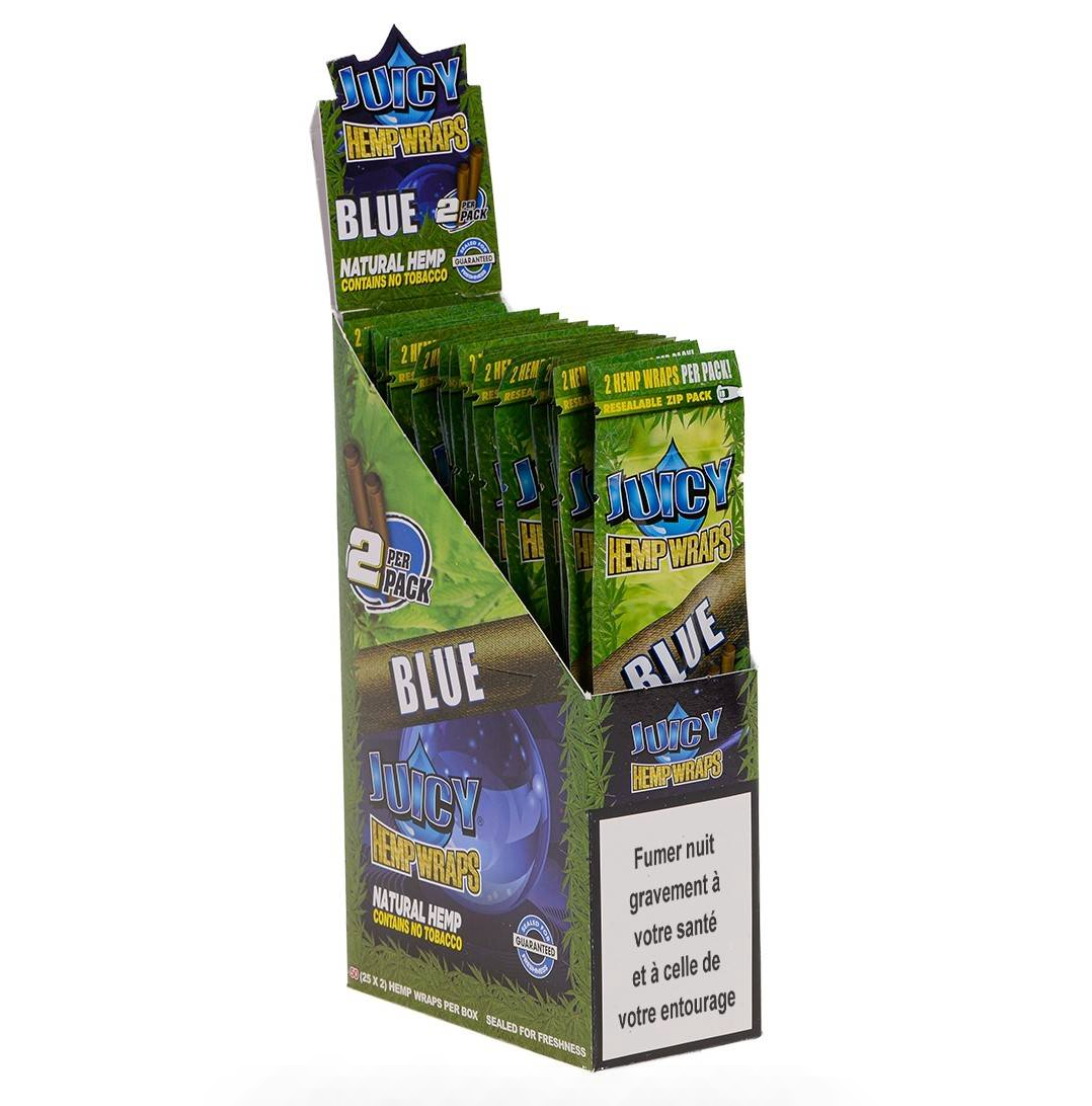 BLUNT CHANVRE JUICY BLUE MYRTILLE DISPLAY DE 25