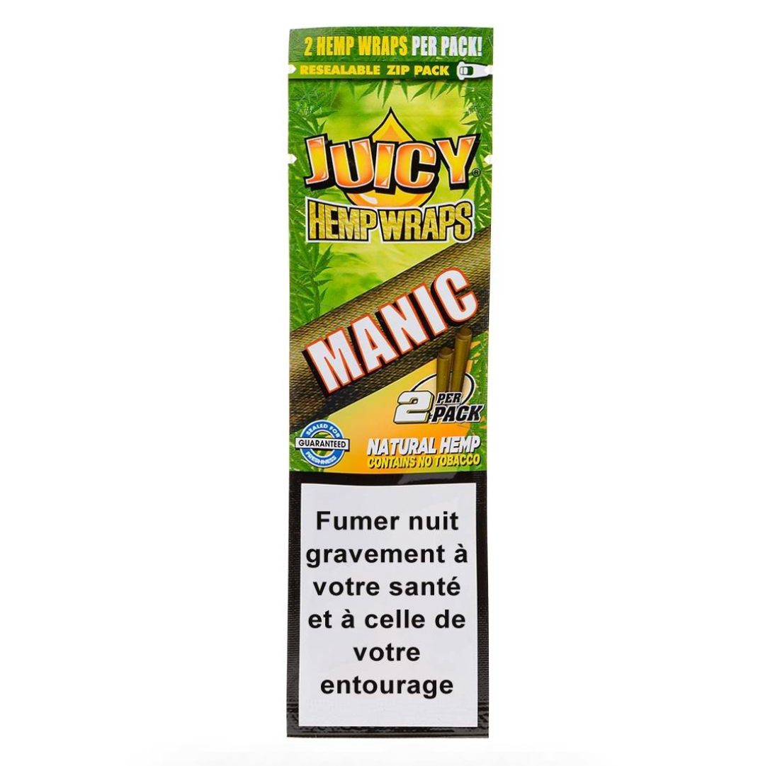 BLUNT CHANVRE JUICY MANIC MANGUE PAPAYE DISPLAY DE 25