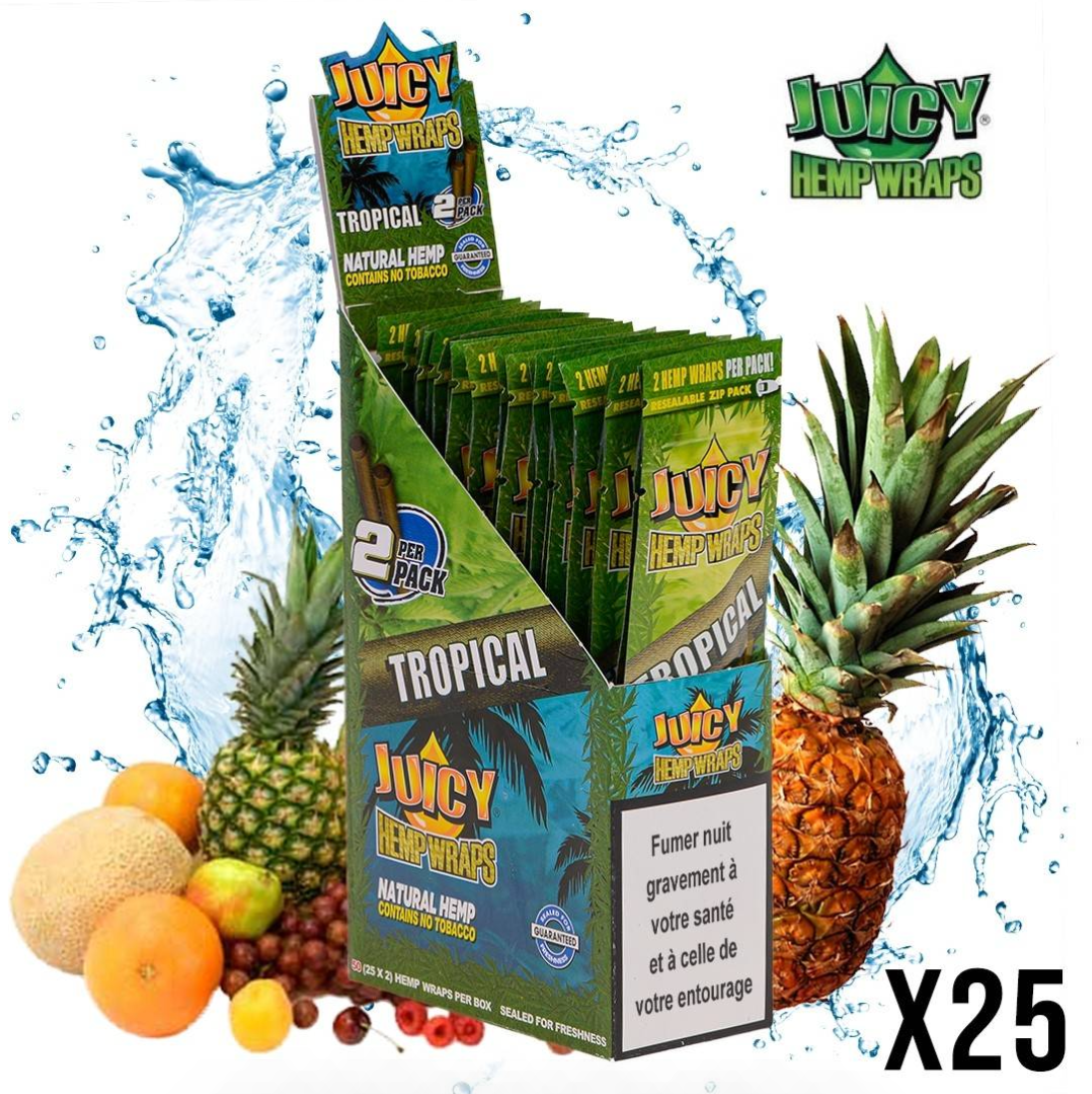 BLUNT CHANVRE JUICY TROPICAL DISPLAY DE 25