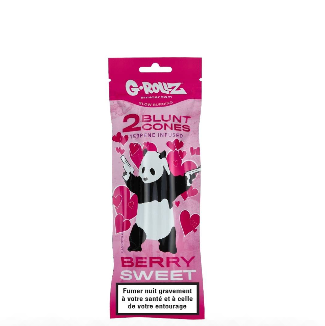BLUNT CHANVRE G-ROLLZ BANKSY TERPENES BERRY SWEET BAIES PAR 2 DISPLAY DE 12