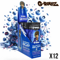 BLUNT CHANVRE G-ROLLZ BLUEBERRY BOP MYRTILLE PAR 2 DISPLAY DE 12