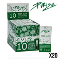 6mm x200 Filtres Purize Charbon Actif Xtra Slim – Boîte de 10 – Display de 20