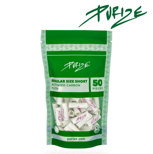 9mm x50 Filtres Purize Regular au Charbon Actif x50