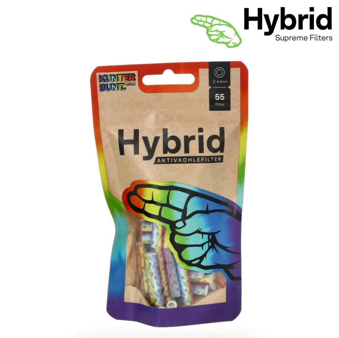 6,4mm x55 Filtres Hybrid Kunterbunt Édition Lime x55