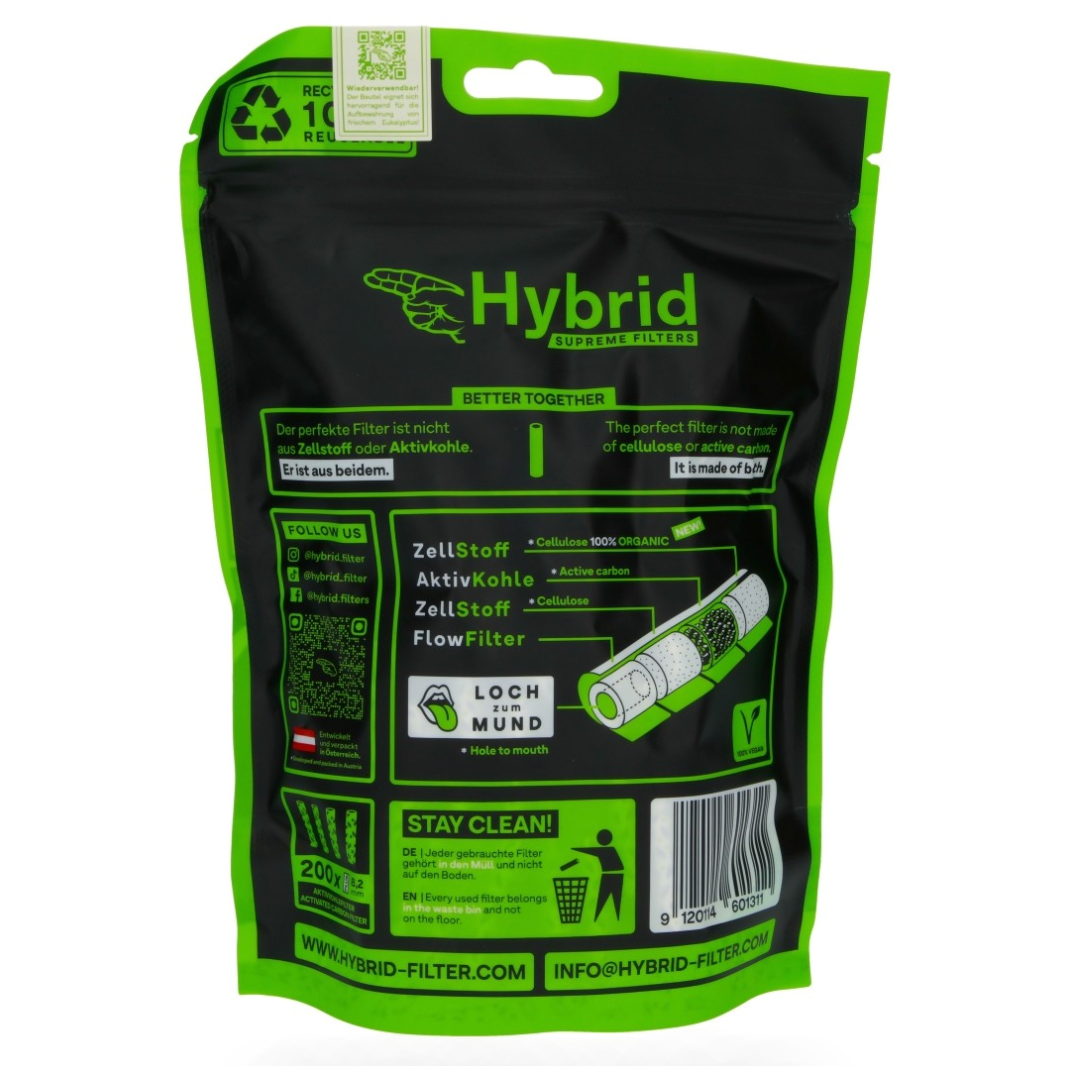 8.2mm x200 Filtres Hybrid Supreme Plus Size x200