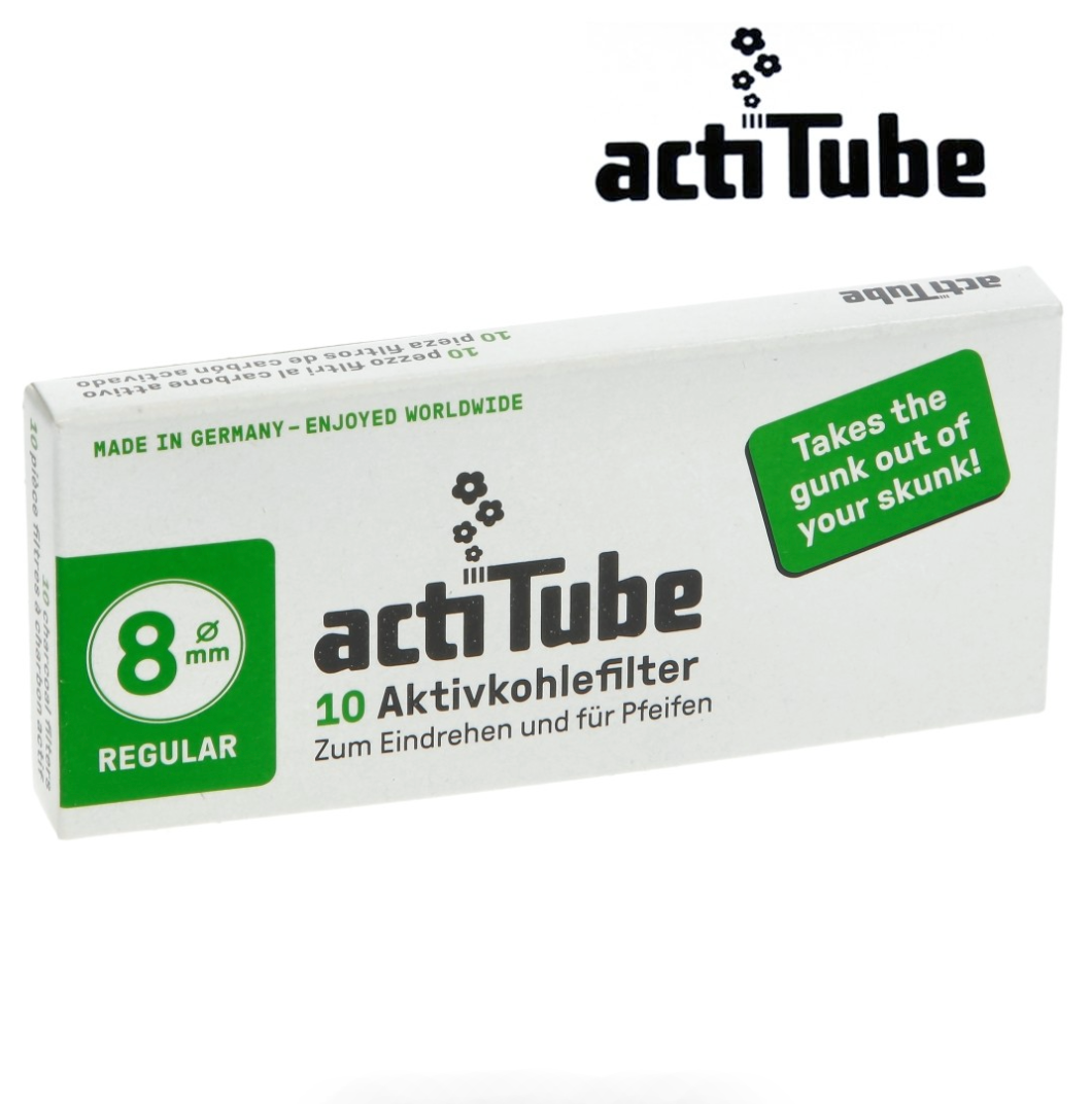 8mm x10 Filtres au Charbon Actif ActiTube x10