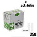 7mm x 50 Filtres au Charbon Actif ActiTube Slim x50