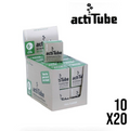 6mm x200 Filtres au Charbon Actif ActiTube Extra Slim Full Flavor x10 – Display de 20