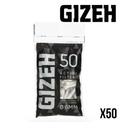 Filtres Gizeh Charbon Actif Coco 6mm x50