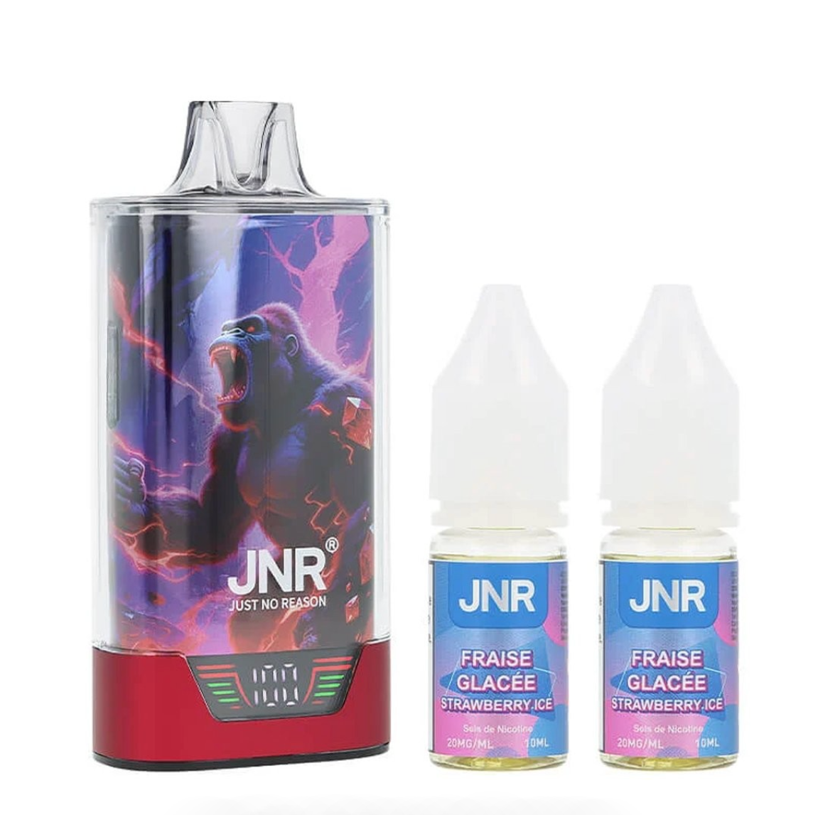 Puff Gorilla X JNR Fraise Glacée 20mg 43000 Puffs