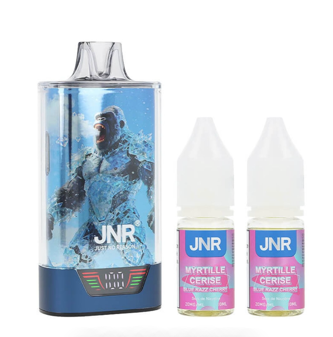 Puff Gorilla X JNR Myrtille Cerise 20mg 43000 Puffs