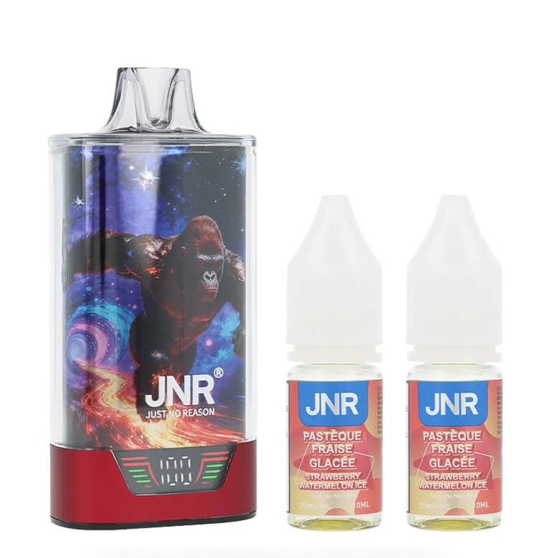 Puff Gorilla X JNR Pastèque Fraise Glacée 20mg 43000 Puffs