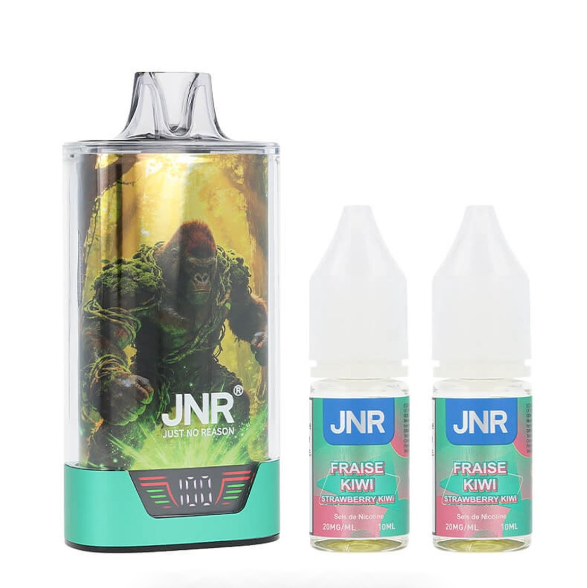Puff Gorilla X JNR Fraise Kiwi 20mg 43000 Puffs