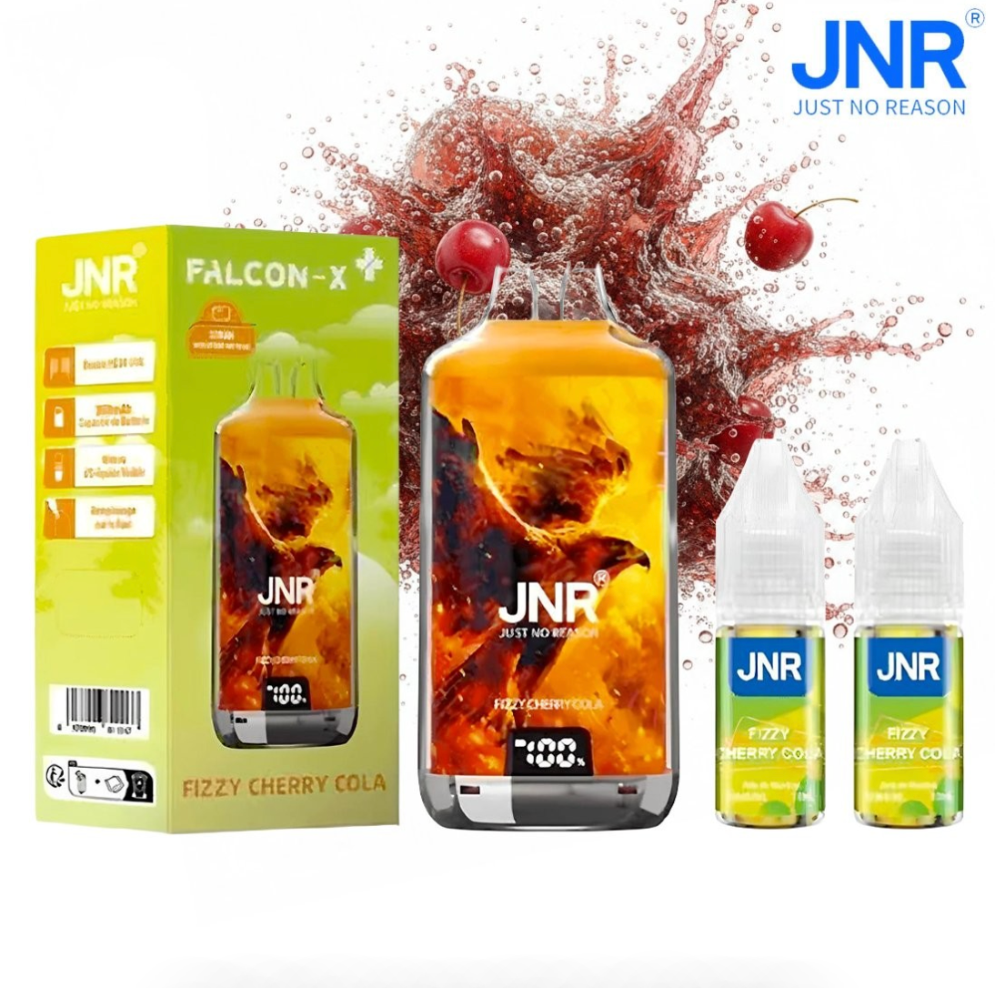 Puff JNR Falcon-X Plus Fizzy Cherry Cola 20mg 28000 Puffs