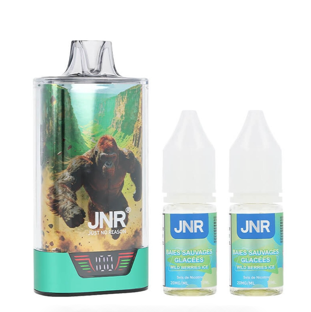 Puff Gorilla X JNR Baies Sauvages Glacées 20mg 43000 Puffs