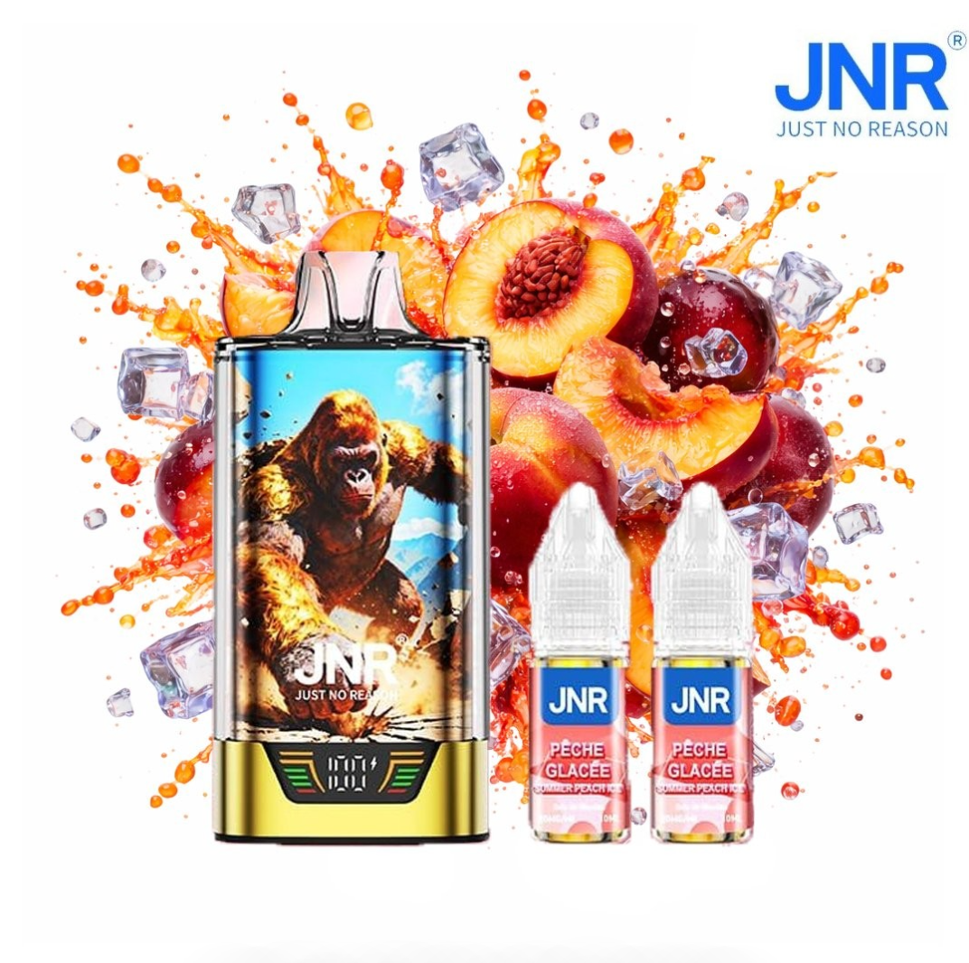 Puff Gorilla X JNR Pêche Glacée 20mg 43000 Puffs