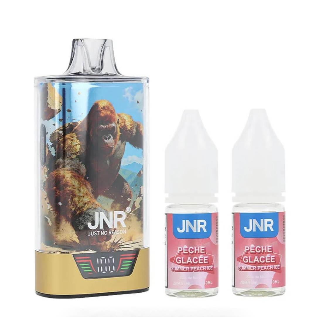 Puff Gorilla X JNR Pêche Glacée 20mg 43000 Puffs