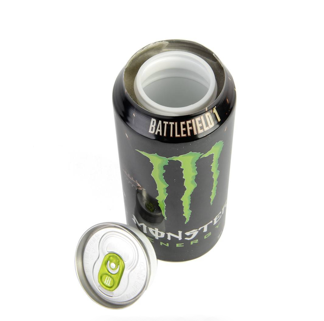 BOITE CACHETTE CANETTE MONSTER